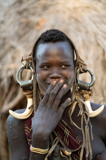 Fotografía: Los gestos Mursi son de toda la humanidad